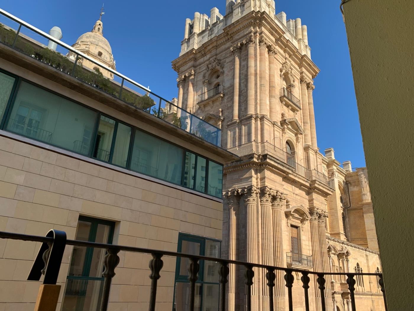 image Malaga Center Flat Cathedral Balcony City Views 12