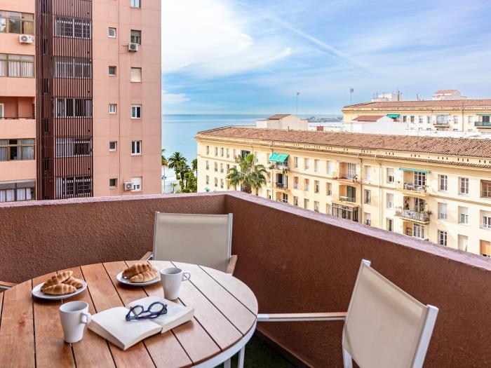 Malaga Exclusive Beach Apartment with Terrace.