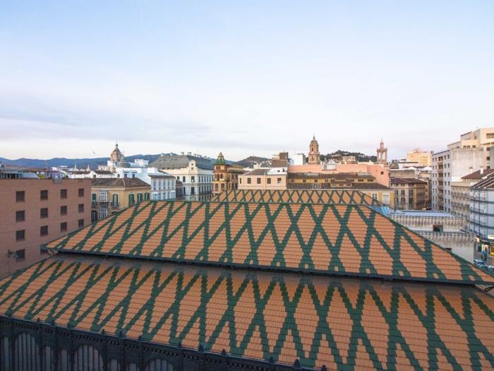 Malaga Center Flat Holidays Atarazanas Market. 2 bedrooms WiFi