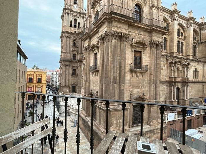 Malaga Center Flat Cathedral Balcony City Views