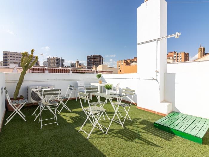 Málaga Center Flat. Carmen City Center Roof-Terrace Boutique