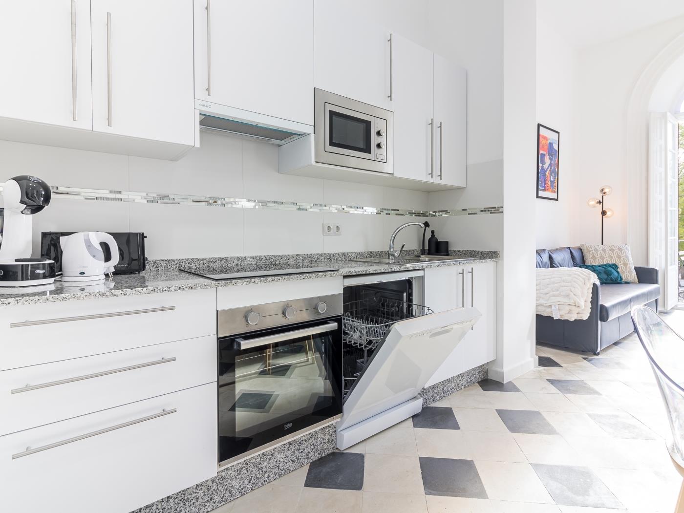 image Malaga Center Flat Balcony Picasso Plaza Merced 13