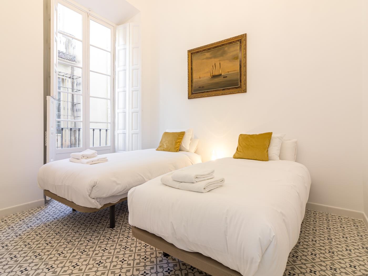 image Malaga Center Flat Balcony Picasso Plaza Merced 21