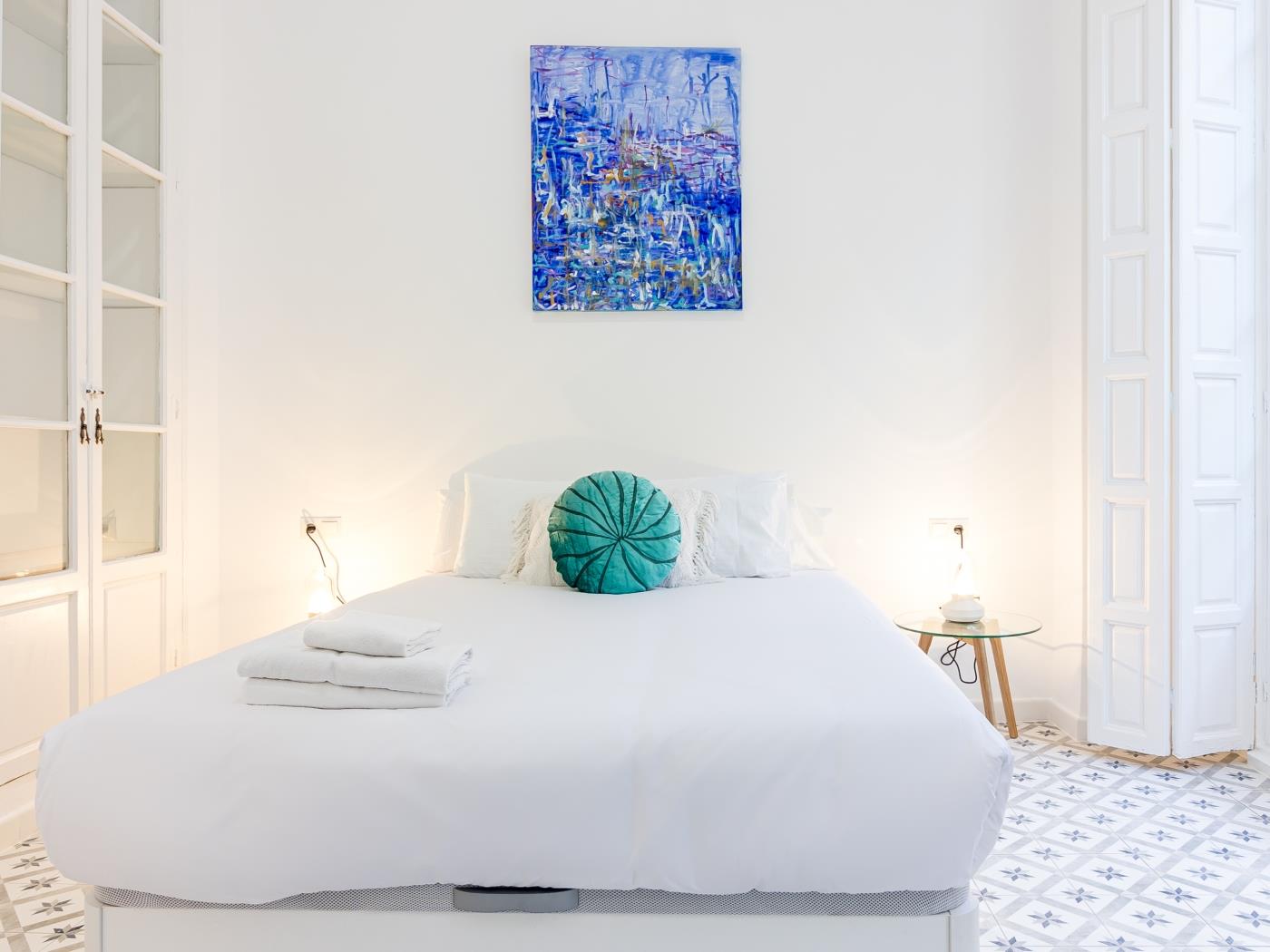 image Malaga Center Flat Balcony Picasso Plaza Merced 23