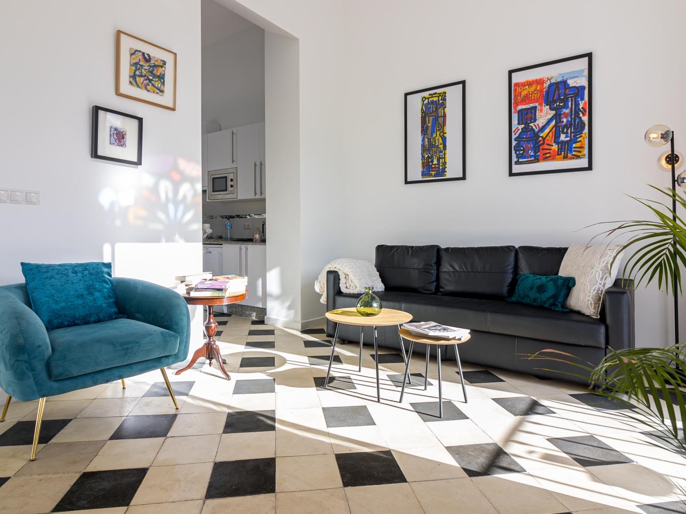 image Malaga Center Flat Balcony Picasso Plaza Merced 7