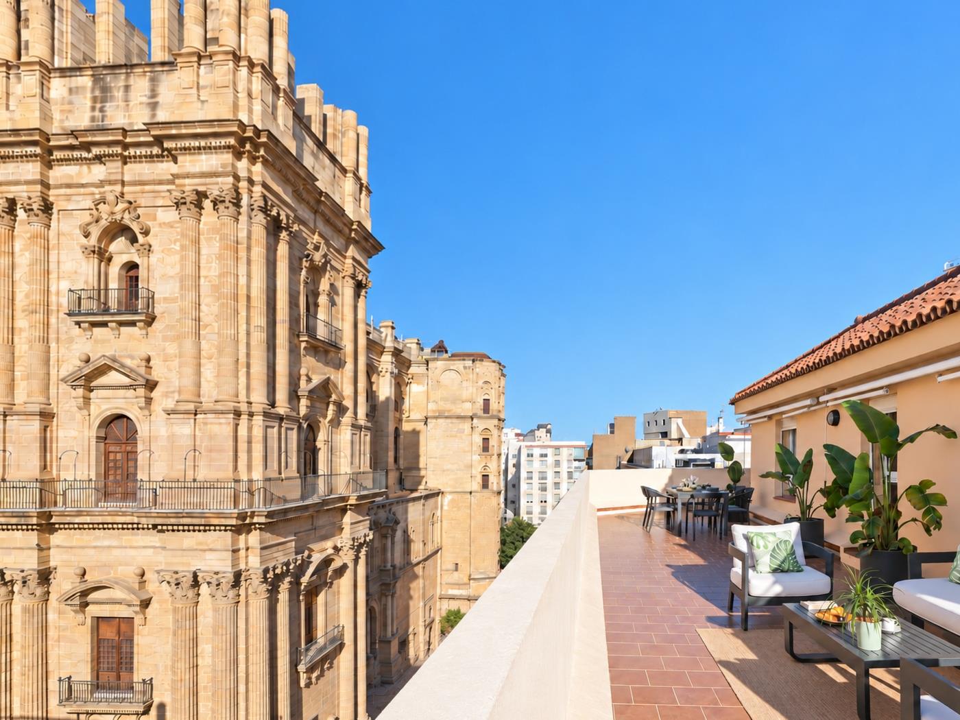 image Malaga Center Flat CATHEDRAL TERRACE VIEWS 5